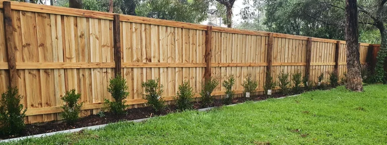 Timber-fence